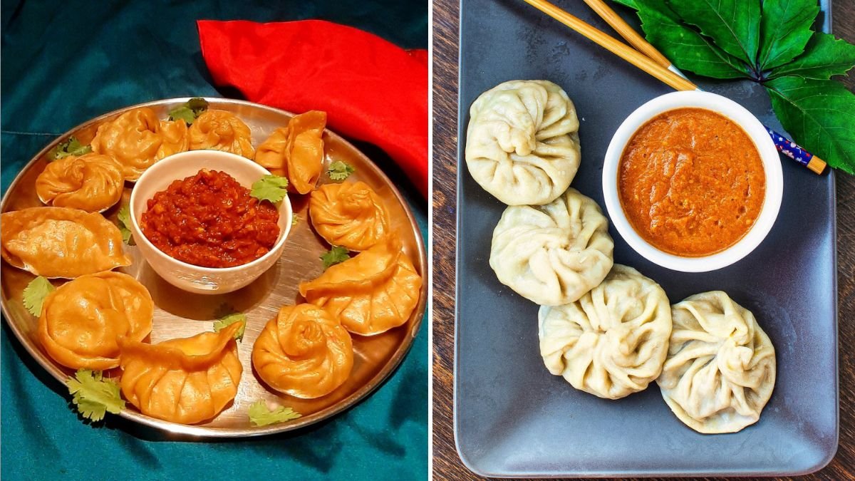 6 Easy Steps to Make Stuffed Veg Momos with Spicy Dip