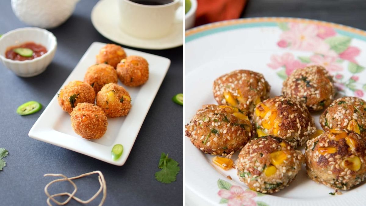 6 Easy Steps to Make Paneer and Corn Balls with Holiday Spices
