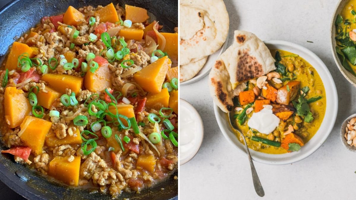 6 Easy Steps to Prepare Pumpkin and Spinach Curry