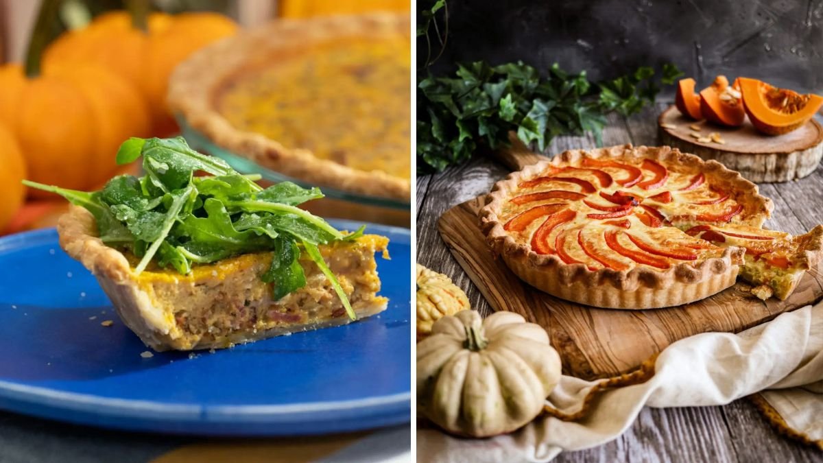 6 Easy Steps to Prepare Pumpkin Veg Quiche for Halloween Night